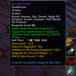 MiLVL Item Comparison logo