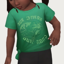 adrien vintage tee - toddler logo