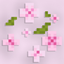 Cherry Flower Particles logo