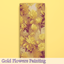 Gold Flowers Painting logo