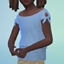 Efrosyni Child Tied shoulder top logo