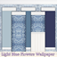 Light Blue Flowers Wallpaper logo