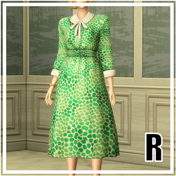 Princess Of...VII - Retro Shoulder Dress