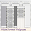 White Flowers Wallpaper logo