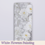 White Flowers Painting logo