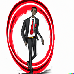 The traveling mayor logo