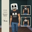 DJ T-shirt (Marshmello, Excision & Wakaan) logo