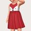 evie dress - toddler logo