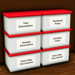 Christmas Storage Boxes