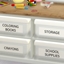 Labeled Plastic Storage Boxes logo