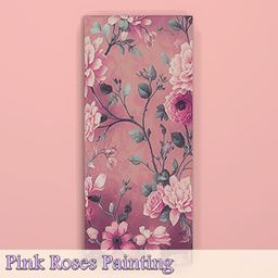 Pink Roses Painting logo
