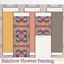 Rainbow Flowers Wallpaper logo