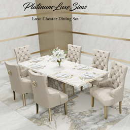 Luxe Chester Dining Set Part.1 - Furniture logo