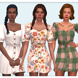 Lily Dress by demondare-sims logo