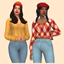 Hazel Sweater and jeans logo