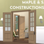 MAPLE & S. CONSTRUCTIONS pt.3 - doors - by charly pancakes logo