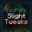 EcoPig's Slight Tweaks logo