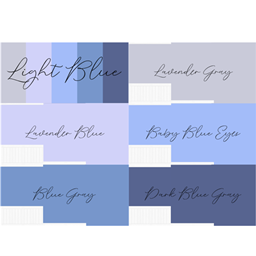 Coolors Custom Palette Wallpaper - Light Blue
