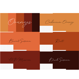 Coolors Custom Palette Wallpapers - Oranges