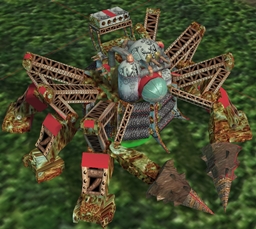 Land Leviathan model from RoL logo