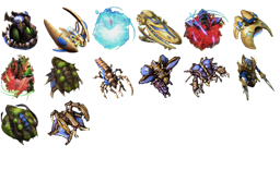 New Unit Icons and Wireframes Pack