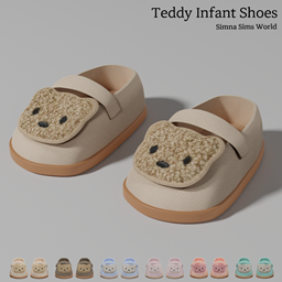 Teddy Shoes- infant converted logo