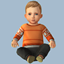 Infant CAS cushion override logo