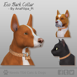 ECO-Bark Collar for Cats & Dogs