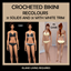 Crocheted Bikini Top and Bottom logo