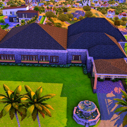 Mansion with Theater and Gym Room | Queen's Night Life Series