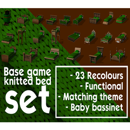Knitted Blanket Base Game Beds logo