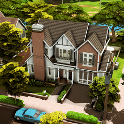 Small Suburban Family House