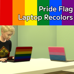 Pride Flag Laptop Recolors logo