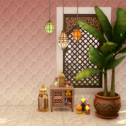 Stone Motif Walls
