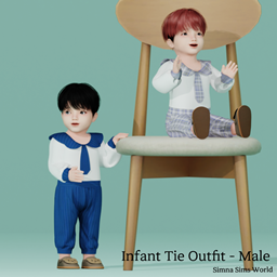 Infant Tie Outfit - male