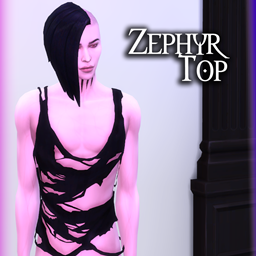 Zephyr Tank Top (Distorted Dusk Collection) logo