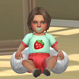 Infant Braid Hairstyle The Sims 4
