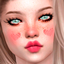 DollyBlush-Blush,freckles,hearts logo