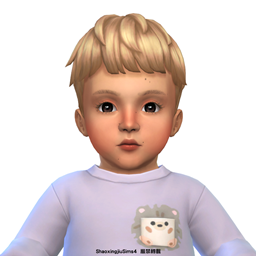 Infant Short Messy Hair - The Sims 4 Create a Sim - CurseForge