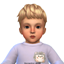 Infant Short Messy Hair logo