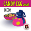 SMALL Candy Easter Egg - Decor logo