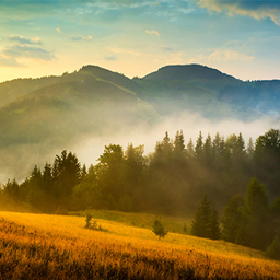 Mountains Landscape HD 4K logo