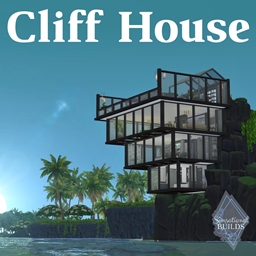 No CC Cliff House by Simsational Builds logo