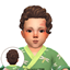 Infant CurlyBun Hair logo