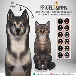 Project Simmy - Crystal Eyes for Dogs & Cats project image