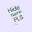 HideNamePLS ! logo
