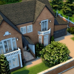 Victorian inspired family home logo