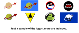 Lego Space Flags project image