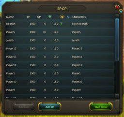 EepieGeepies (EPGP manager)