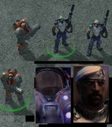 Samir Duran and General Duke units